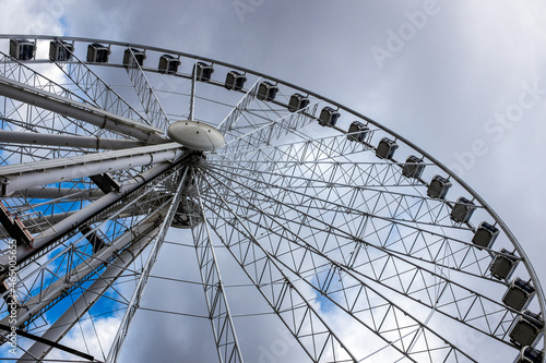 Ferris Wheel in Liverpool, Uk.