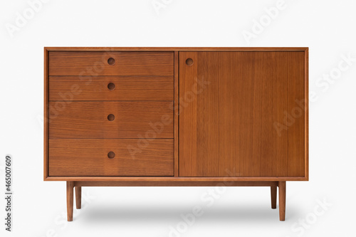 Vintage sideboard in mid century modern design