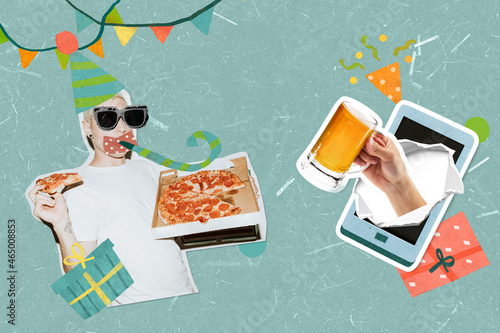 Photography Virtual birthday celebration in new normal life