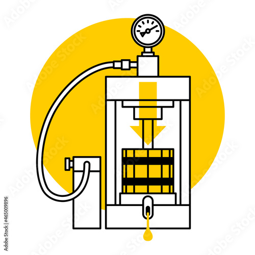 Cold press extractor for oilseed processing