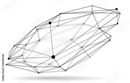 Dimensional lattice mesh ve...