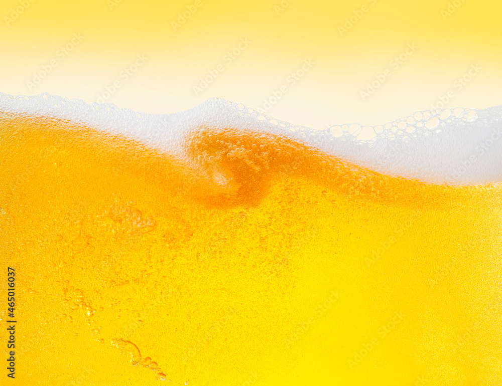 Obraz premium Beer bubbles