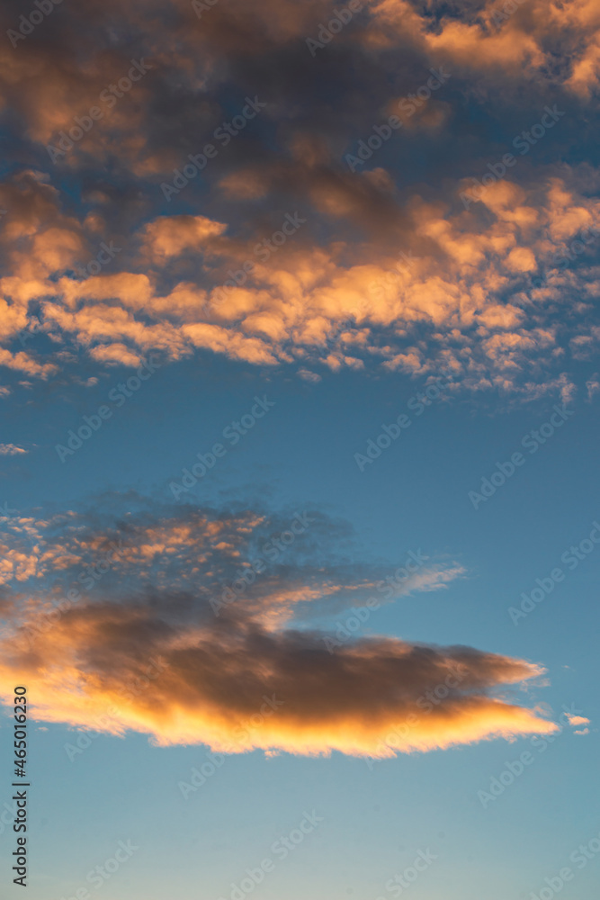 Sunset sky for background or sunrise sky and cloud
