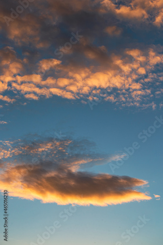 Sunset sky for background or sunrise sky and cloud