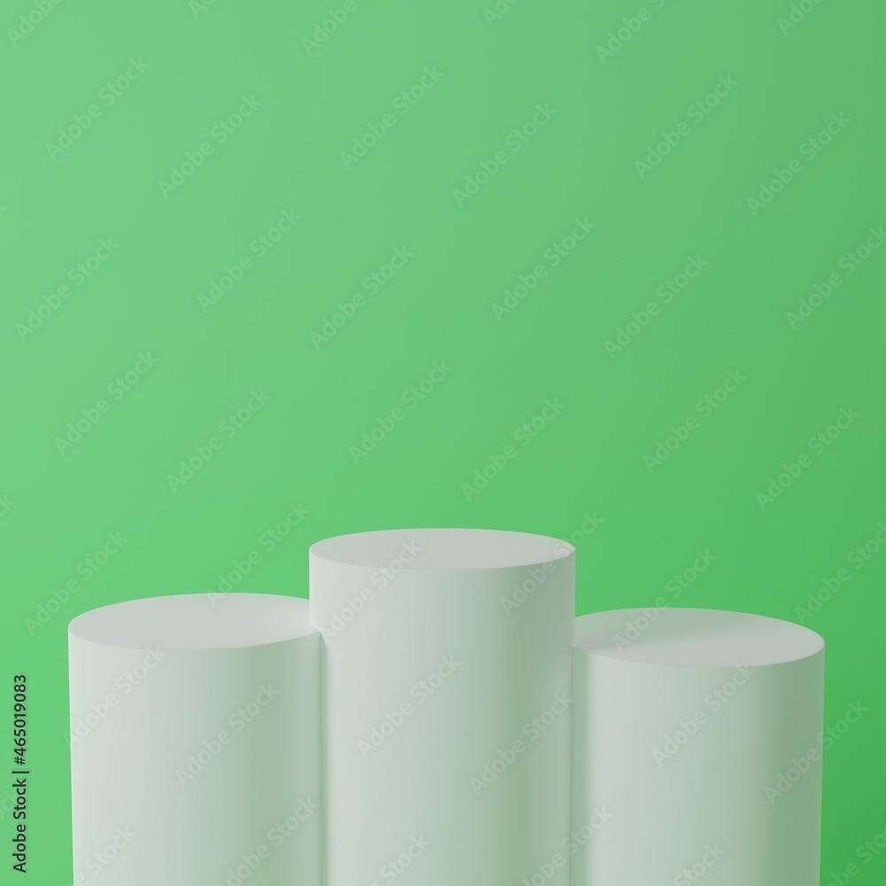 Product Stand in green room ,Studio Scene For Product ,minimal design,3D rendering
Product Stand in green room ,Studio Scene For Product ,minimal design,3D rendering