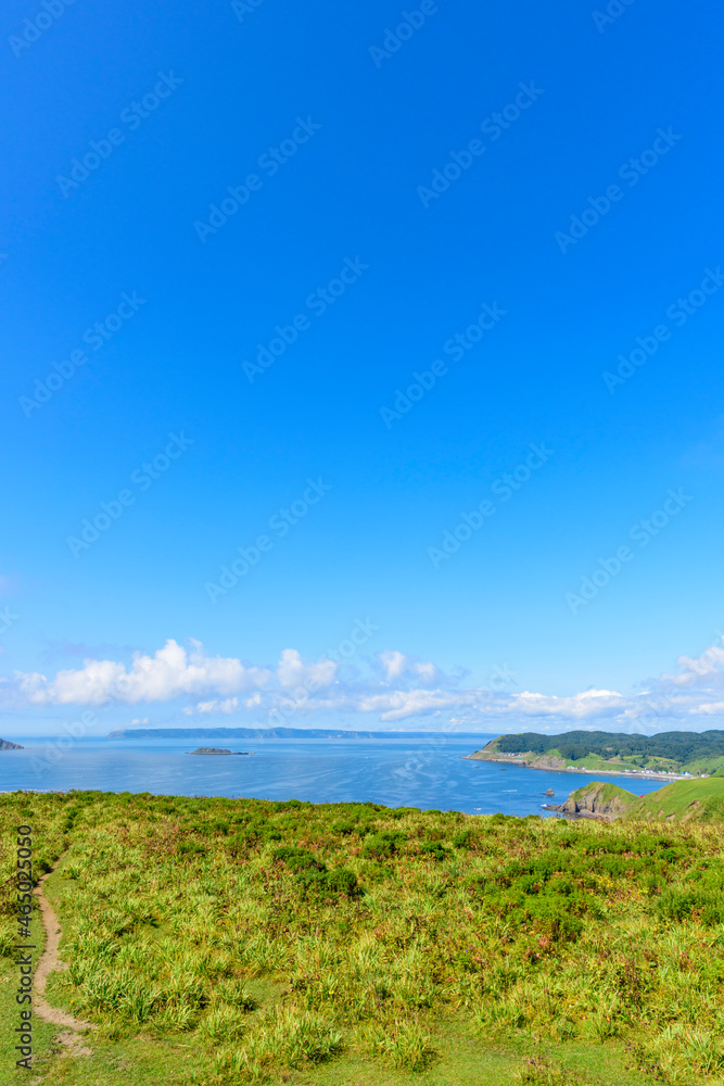 北海道　東部　厚岸のあやめケ原からの展望
