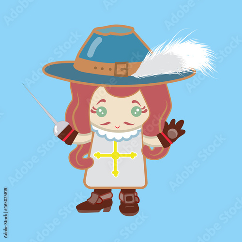fearless little musketeer