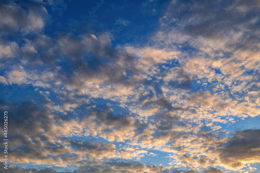 Fototapeta premium Sky And Clouds At Sunset