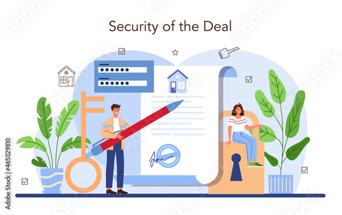 Real estate industry. House remodeling or redesign after the purchase.