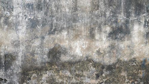 rough wall texture background collection. damaged dirty mossy concrete wall surface. 3d textured background for interior, decoration, wallpaper, etc.