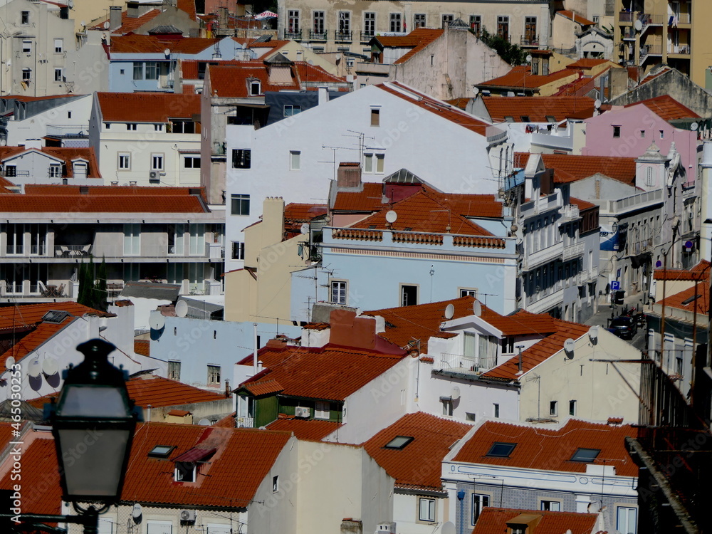 Blick auf die Stadt Lissabon