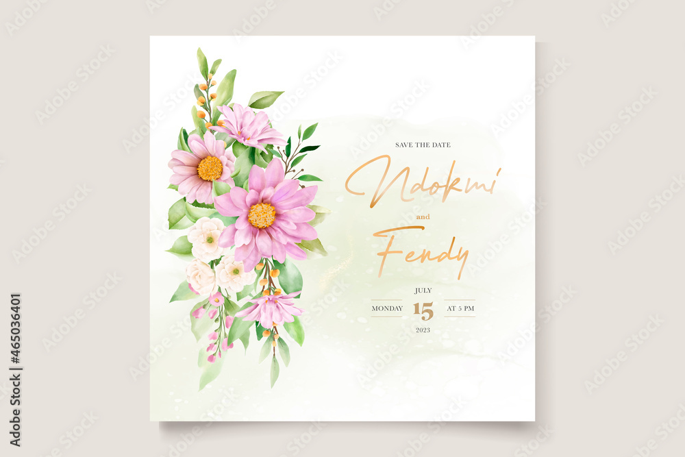 hand drawn daisy watercolor background card set hand drawn daisy watercolor background card set