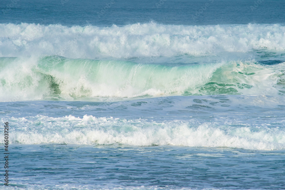 storm in the atlantic ocean