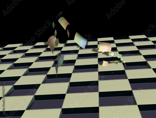 Imaginatory fractal abstract background Image