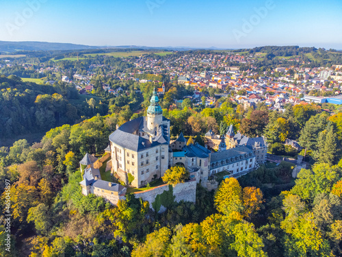 Chateau and Castle Frydlant from above