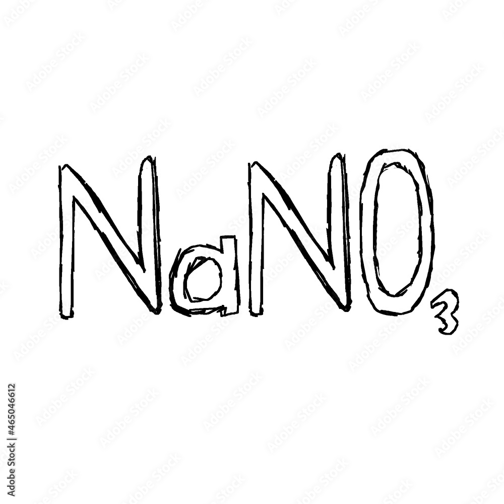 sodium nitrate (sketch) sodium nitrate (sketch)