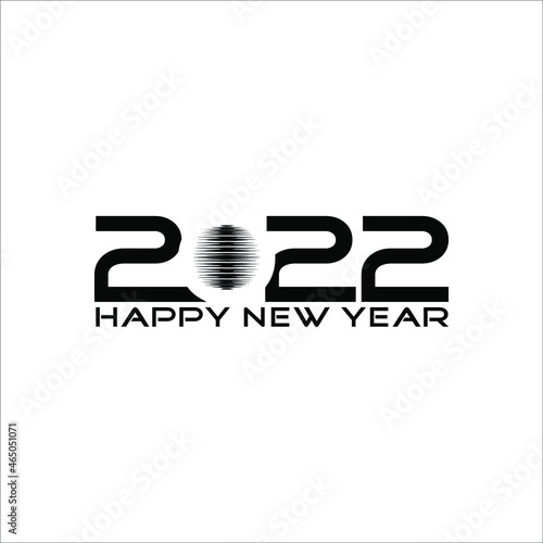 Happy New Year 2022 Illustration. 2022 Illustration. Vector Illustration