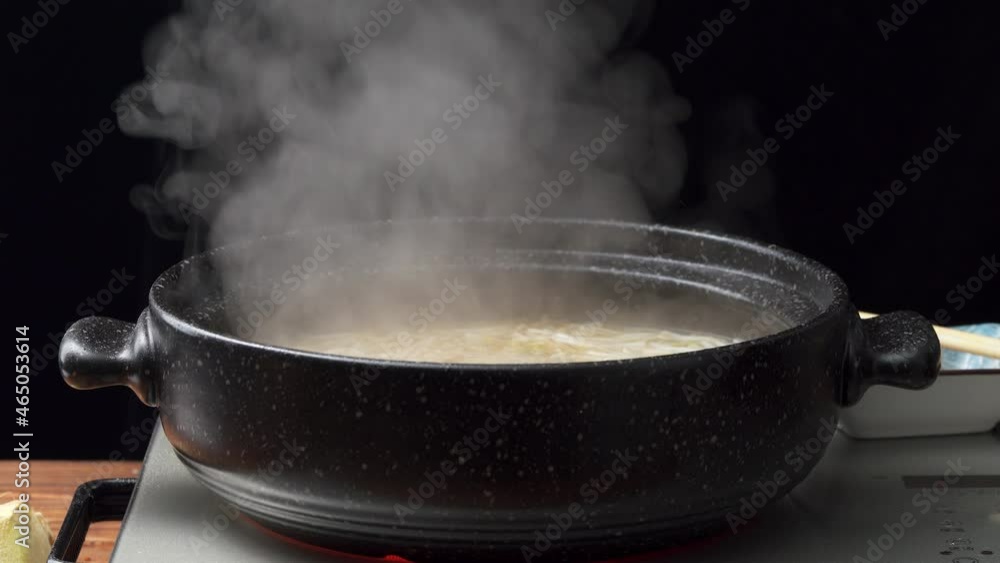 Chinese special home cooking beef and bean sprout soup Chinese special home cooking beef and bean sprout soup