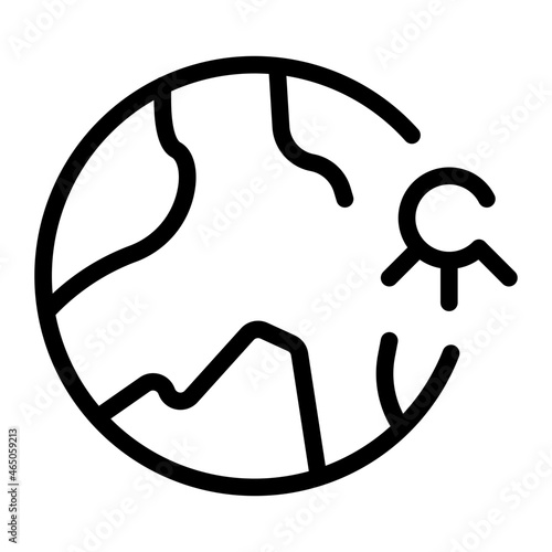 epidemic line icon