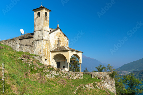 Chiesa Santa Eufemia, Dongo, Musso, Lago di Como, Comer See, Italien