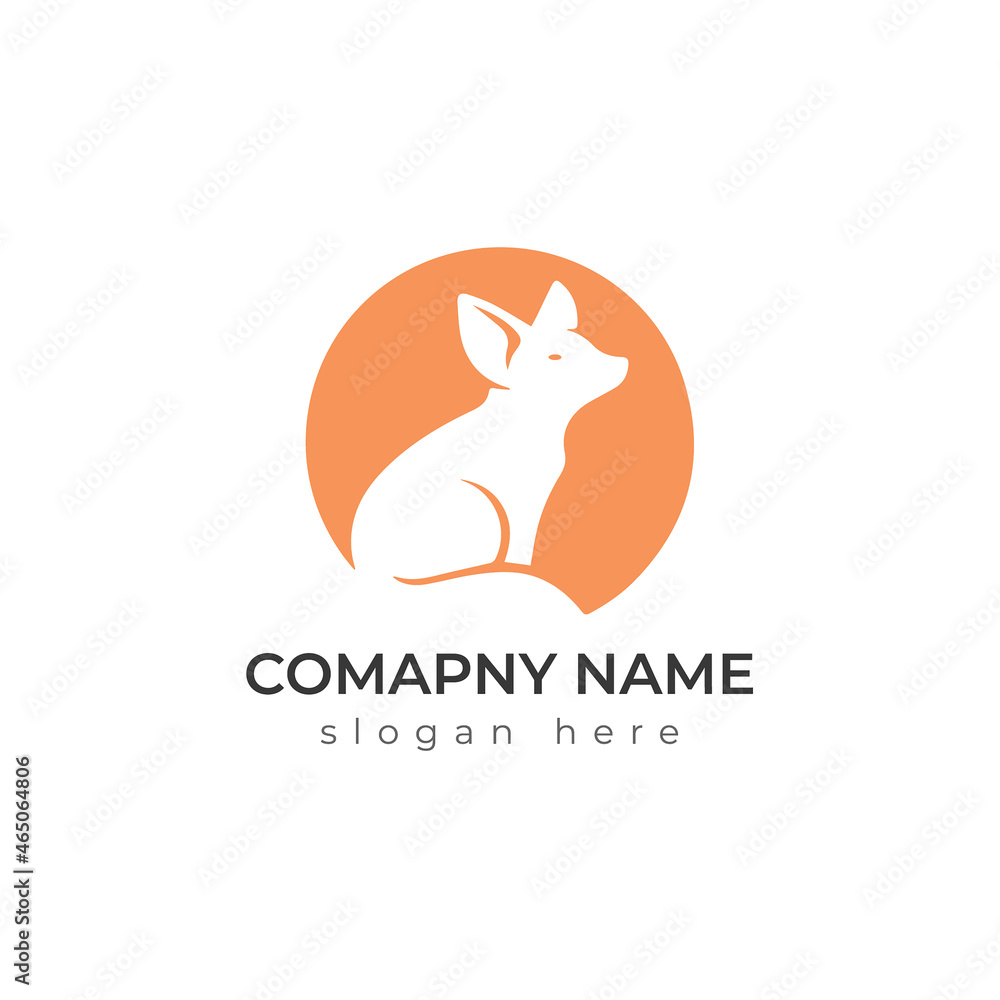creative fox logo design template creative fox logo design template