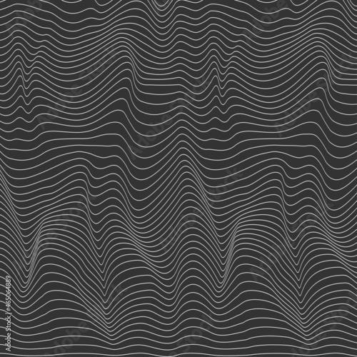 Wavy linear abstract texture.