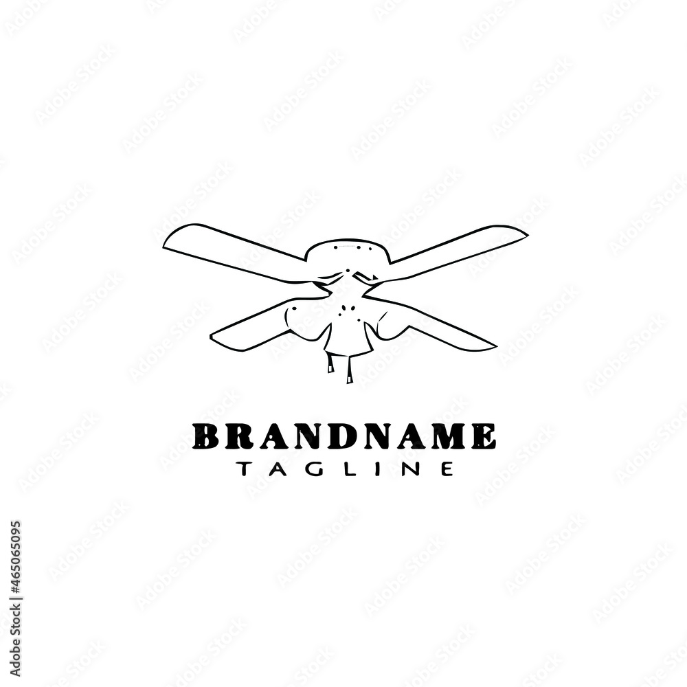 ceiling fan cartoon logo design template icon vector illustration ceiling fan cartoon logo design template icon vector illustration