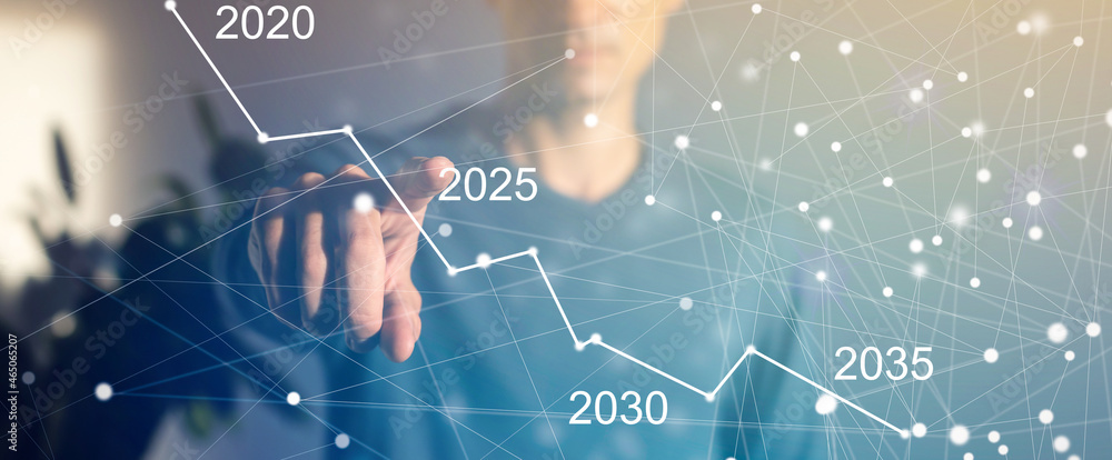 Finger pressing blue start 2023 button on virtual interface on gray background with copy space for text. Concept of new year. Businessman pressing 2023 start up business. Beginning of New Year 2023 Finger pressing blue start 2023 button on virtual interface on gray background with copy space for text. Concept of new year. Businessman pressing 2023 start up business. Beginning of New Year 2023