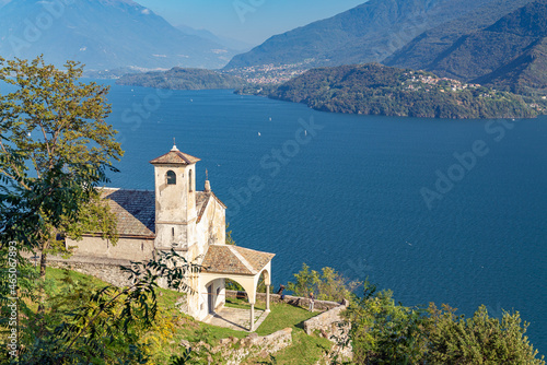 Chiesa Santa Eufemia, Dongo, Musso, Lago di Como, Italien