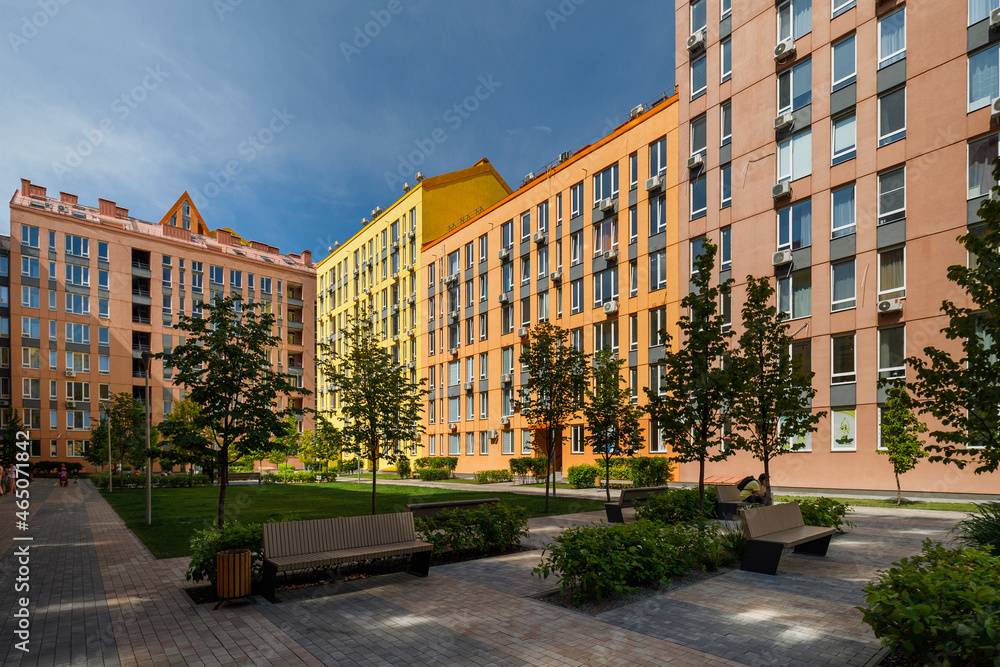 The Comfort Town residential complex in Kyiv, Ukraine
