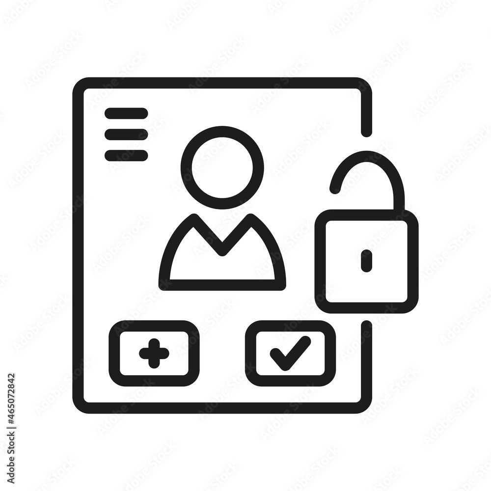 Login Outline Vector Icon. Illustration Of A Stroke Vector On A White Background. From App And Website. Login Outline Vector Icon. Illustration Of A Stroke Vector On A White Background. From App And Website.