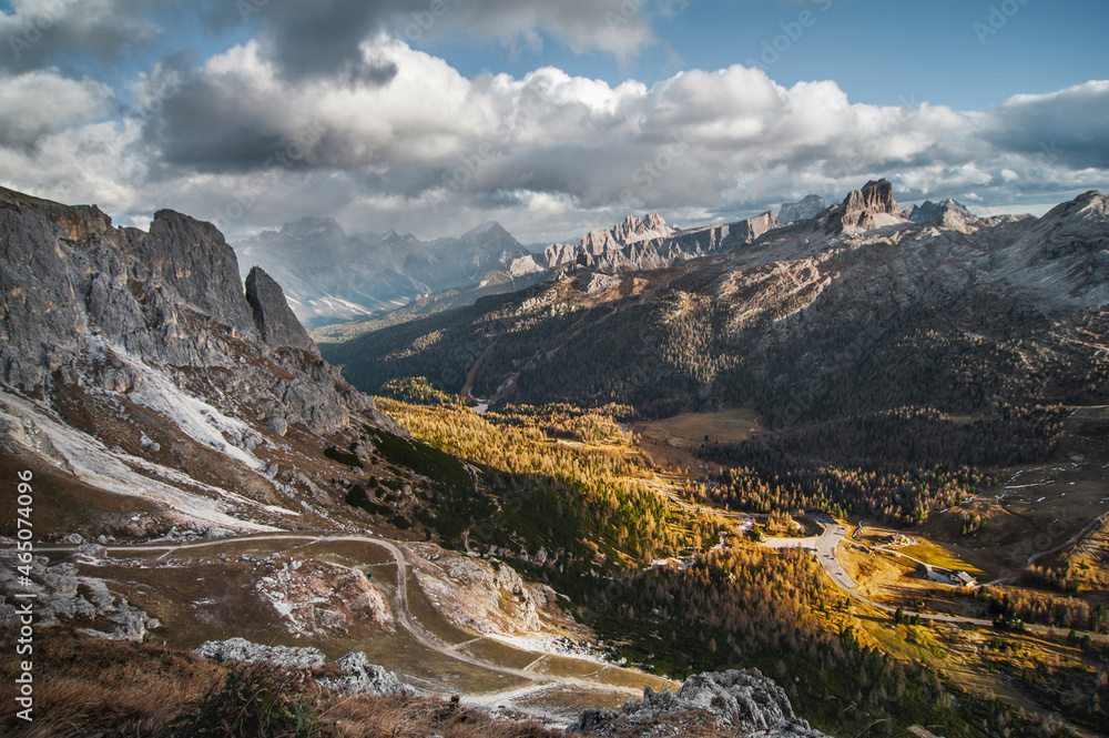 Beautiful mountains landscape. Dolomites. Italy