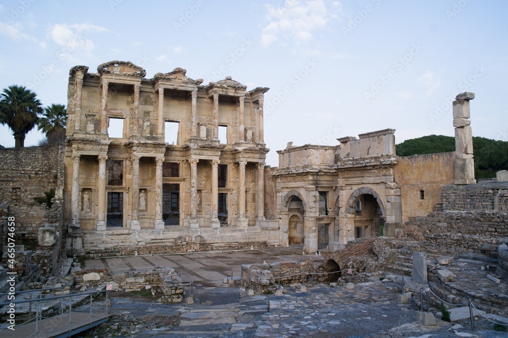 The Roman ruins in Efes/Ephesus, Turkey