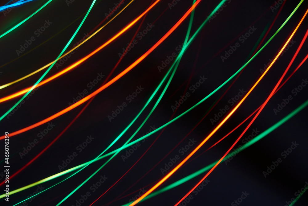 Abstract multicolor light lines background Abstract multicolor light lines background