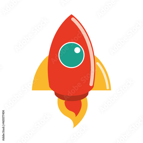 spaceship explorer cartoon