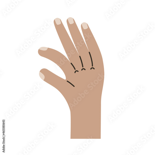 hand human taking