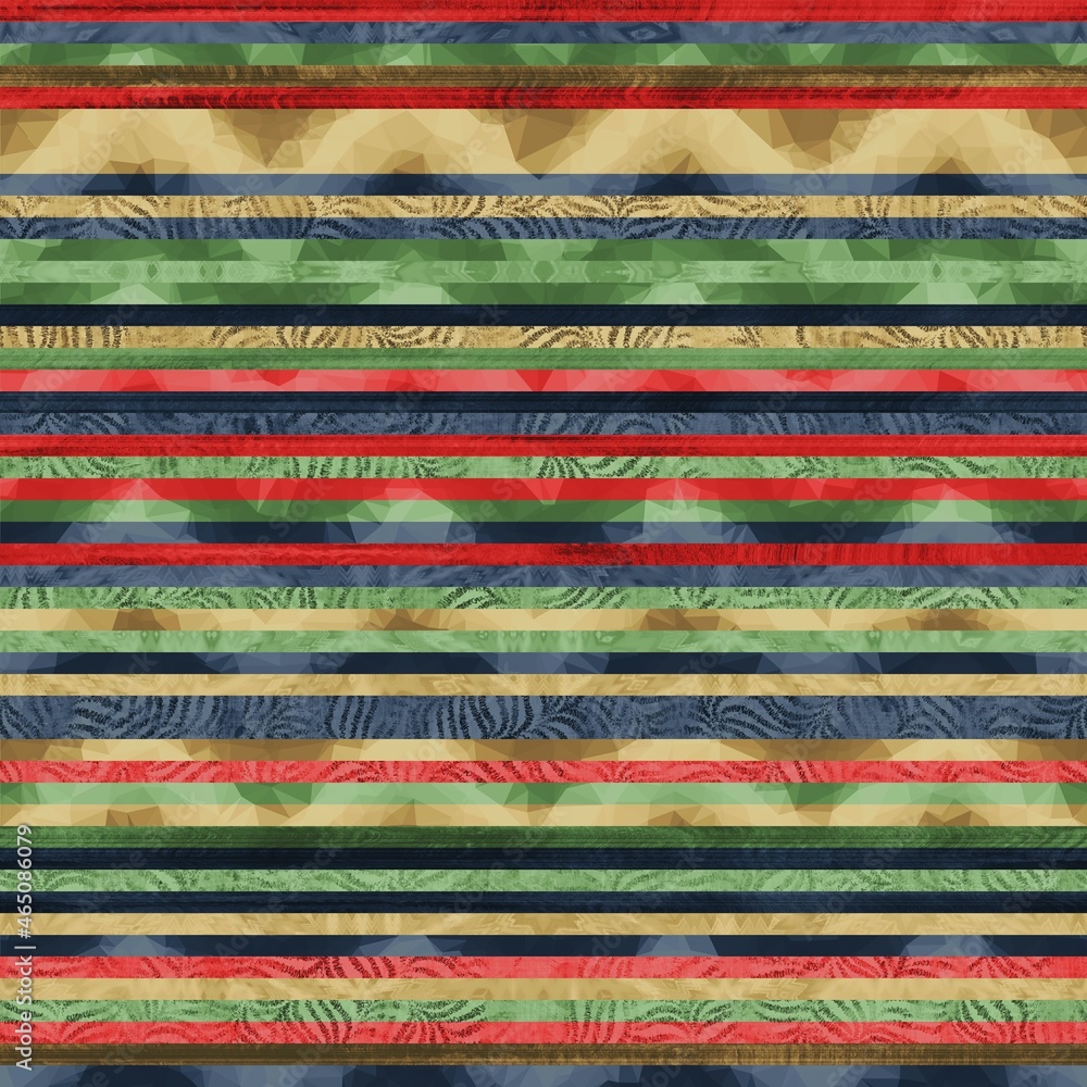 Seamless hip vogue random trendy stripe pattern print. High quality illustration. Detailed patterned strips of color. Luxury fashion or interior design print for surface design. Intricate posh style. Seamless hip vogue random trendy stripe pattern print. High quality illustration. Detailed patterned strips of color. Luxury fashion or interior design print for surface design. Intricate posh style.