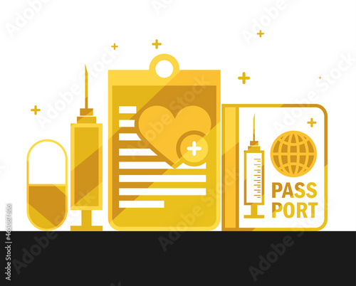 health passport and report