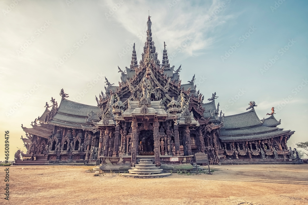 Sanctuary of Truth in Naklua, Pattaya