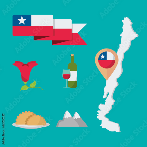 set icons chile