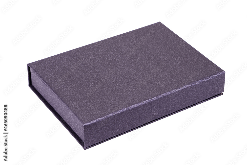 black box closed and isolated on white background black box closed and isolated on white background