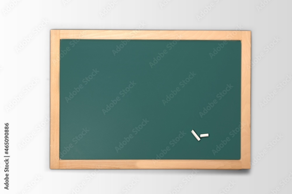 blank green chalkboard on a wall, school and teaching concept, blank green chalkboard on a wall, school and teaching concept,