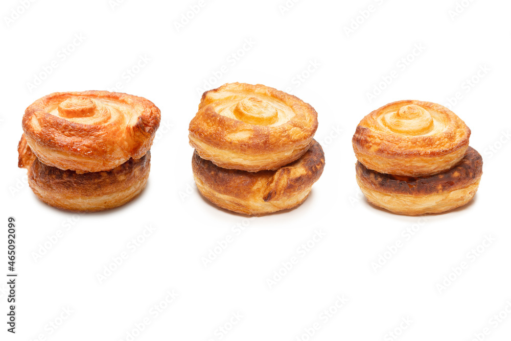 Tasty puff isolated on a white background. Tasty puff isolated on a white background.