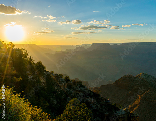 South Rim Grand Canyon National Park Desert View at Sunset