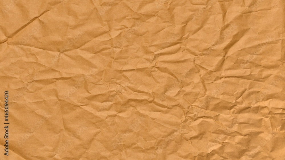 Brown, crumpled paper texture background template close up flat lay top view Brown, crumpled paper texture background template close up flat lay top view