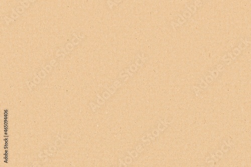Brown striped carton, cardbox or cardboard paper background texture macro flat lay from above