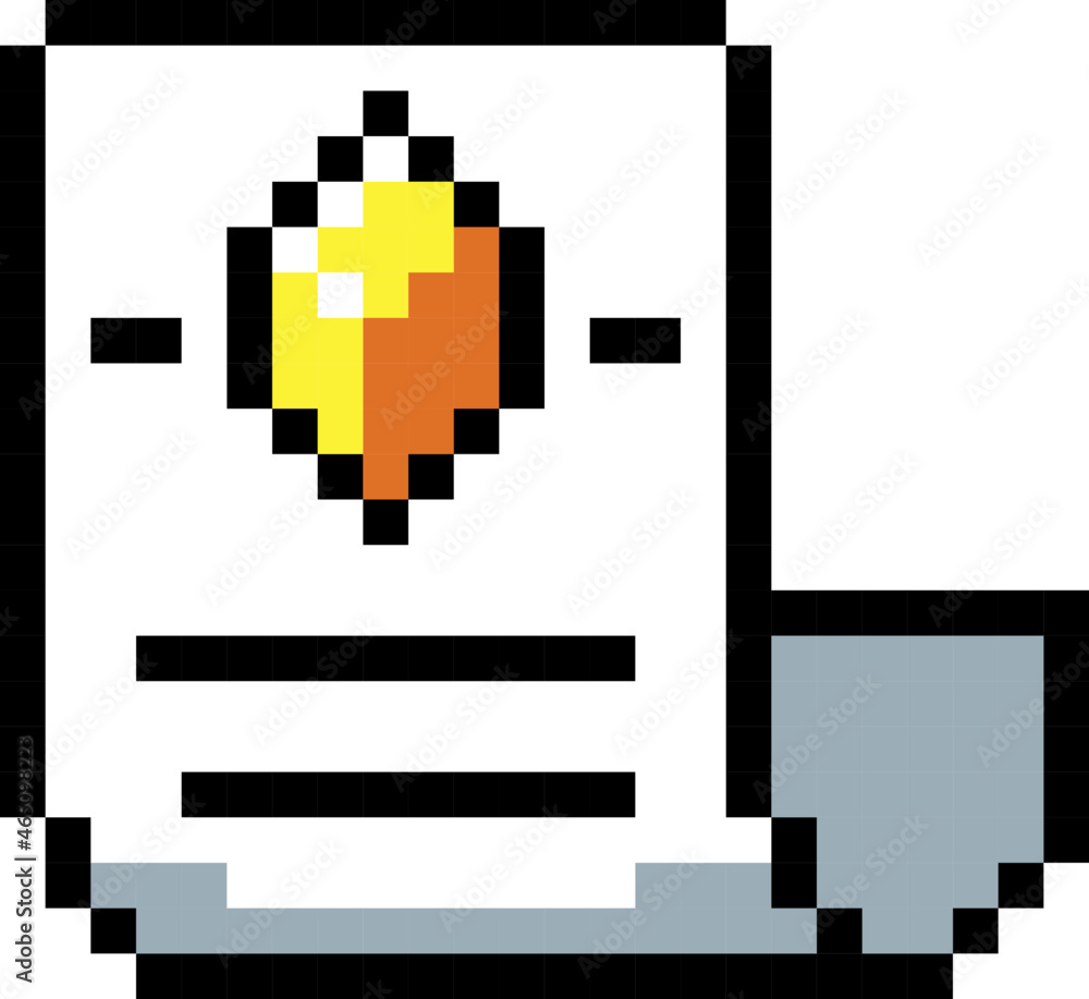 Fototapeta premium nft listing pixel icon