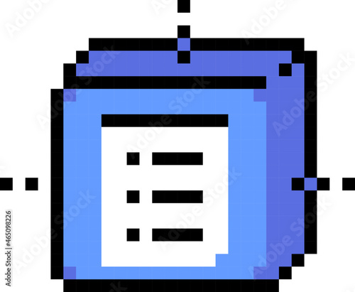 smart contract pixel icon