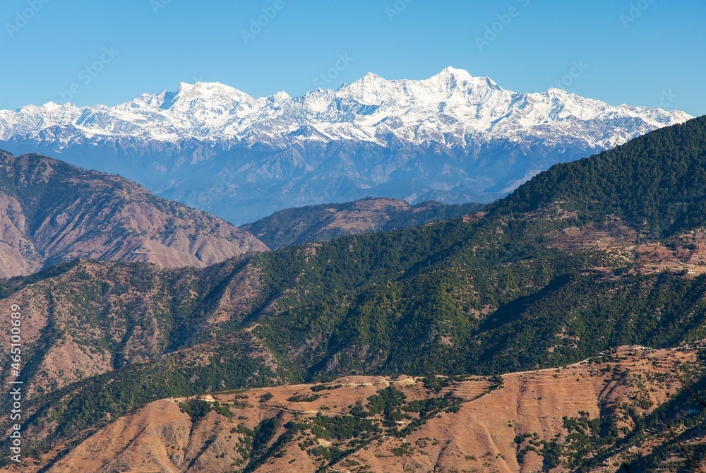 Mount Bandarpunch India himalaya mountain
