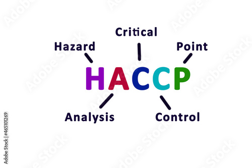 HACCP Hazard analysis critical control points icon